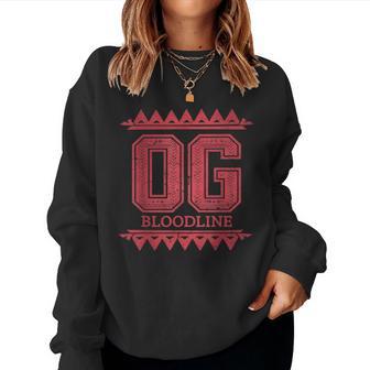 Childrenintage Og Bloodline Wrestling Fans Sweatshirt Frauen - Geschenkecke