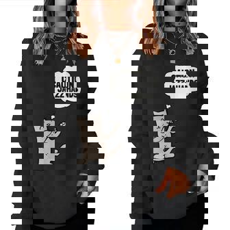 Chorégraphe Jazz Dance Et Ballet Cat Sweat-shirt pour femme - Cadeauxyz