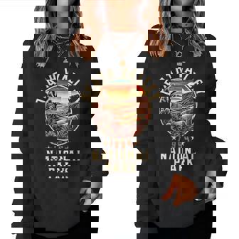 Coucher De Soleil De Deathalley Dans Le Nevada Souvenir Usa Sweat-shirt pour femme - Cadeauxyz