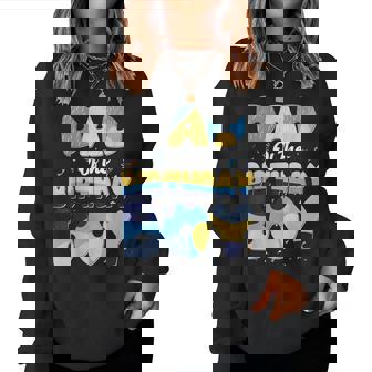 Dad And Mom Of The Birthday Boy Family Party Decoration Women Sweatshirt - Thegiftio UK