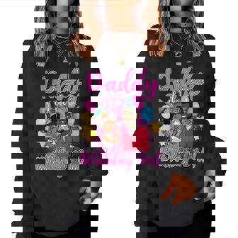 Daddy Of The Birthday Girl Gracie's Corner Birthday Party Women Sweatshirt - Seseable