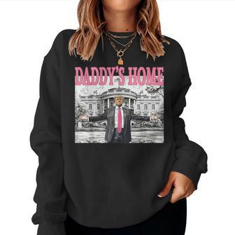 Daddy's Home Trump For Children Trump 2025 Sweatshirt Frauen - Geschenkecke