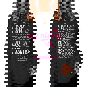 Dance Aunt Life Dancing Aunt Of A Dancer Auntie Women Sweatshirt - Thegiftio