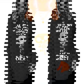 Dandy's World Just A Girl Who Loves Shelly Dandy's World Women Sweatshirt | Mazezy