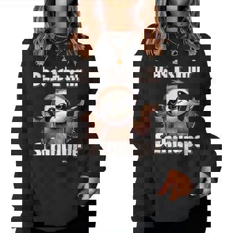 Das Ist Mir Schnuppe Sloth Motif With Sloth Sweatshirt Frauen - Geschenkecke