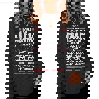 Enceinte 2025 Future Maman Geek Niveau Maman Débloqué 2025 Sweat-shirt pour femme - Cadeauxyz