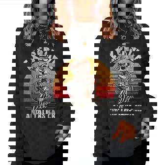 Expensive Difficult And Talks Back Mom Skeleton Women Sweatshirt - Thegiftio UK