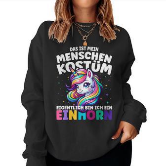 Fancy Dress Costume Girls Fancy Dress Costume Unicorn Sweatshirt Frauen - Geschenkecke