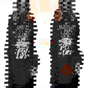 My Favorite People Call Me Noni Floral Birthday Noni Small Black Women Sweatshirt | Seseable UK