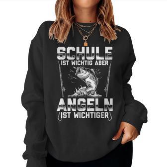 Fishing Boys Girls Angel Children's Sweatshirt Frauen - Geschenkecke