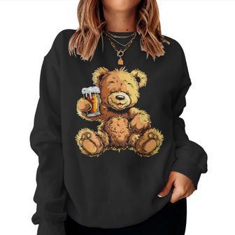 Beer Teddy Bear Costume Sweatshirt Frauen - Geschenkecke