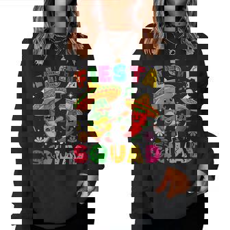 Cinco De Mayo Fiesta Squad Mexican Matching Women Women Sweatshirt | Mazezy