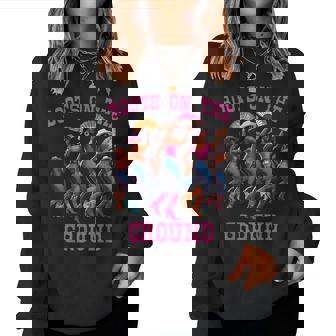 Cowgirl Boots Bling Cute Love Country Life Women Sweatshirt - Thegiftio