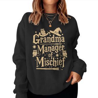 Magical Grandma Manager Of Mischief Mother's Day Women Sweatshirt - Thegiftio UK