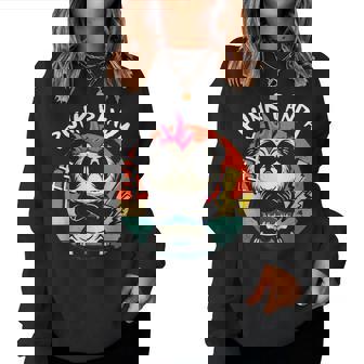 Punk Panda Música Punk Rock Rocker Punker Sudadera Mujer - Regaloses