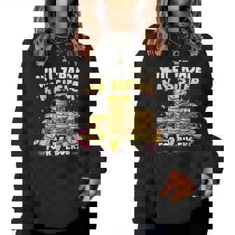 Gamer Trade Will My Sister For V-Bucks Humor Costume Women Sweatshirt - Seseable