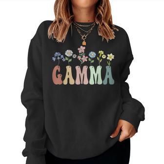 Gamma Wildflower Floral Gamma Women Sweatshirt - Thegiftio UK