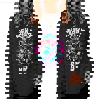 Gorilla Birthday Gorilla Boys Adult Girl Family Party Women Sweatshirt | Mazezy