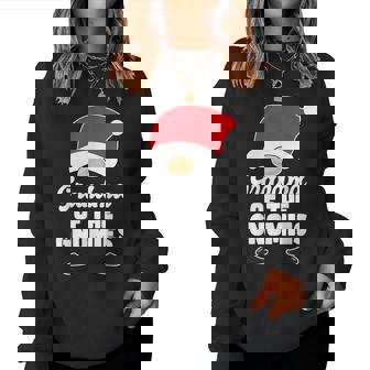 Grand-Mère De La Famille De Noël Des Nains Sweat-shirt pour femme - Cadeauxyz