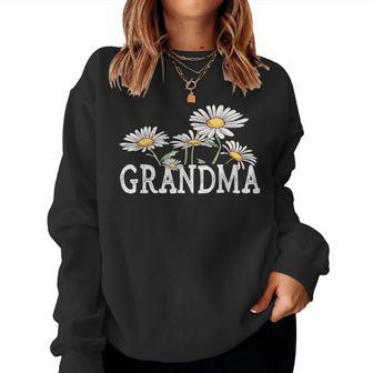 Grandma Floral Chamomile Mother's Day Grandma Women Sweatshirt - Thegiftio UK