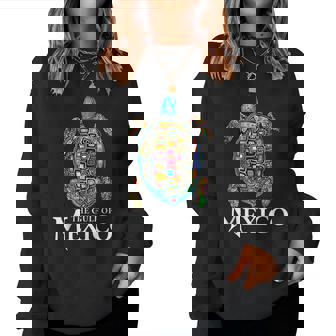 Gulf Of Mexico Forever Mexican Souvenir Sea Turtle Women Sweatshirt | Mazezy