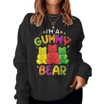 I Am A Gummy Bear Candy Lovers For Girls Sweatshirt Frauen - Geschenkecke