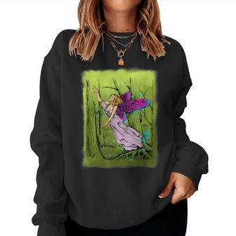 Hada En Los Bosques Regalo Es Y Niñas Hadas Sudadera Mujer - Regaloses