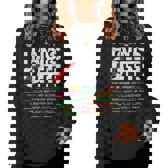 Hands Off Protest For Womens Women Sweatshirt | Mazezy