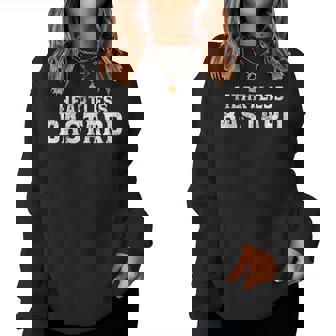 Heartless Bastard Sarcastic Emo Goth Punk Musique Amateurs Sweat-shirt pour femme - Cadeauxyz