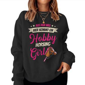 Hobby Horse Girls' Riding Hobby Horsing For Hobby Horse Fan Sweatshirt Frauen - Geschenkecke