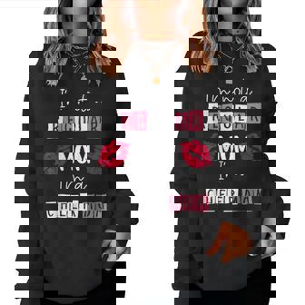 I'm Not Like A Regular Mom I'm A Cheer Mom For Mom Women Sweatshirt | Mazezy