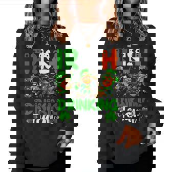 Irish Drinking Team St Patrick's Day Drinking Beer Sudadera Mujer - Regaloses