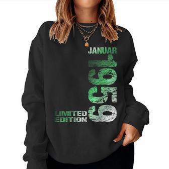 January 1959 Man Woman 66Th Birthday Limited Edition Sweatshirt Frauen - Geschenkecke