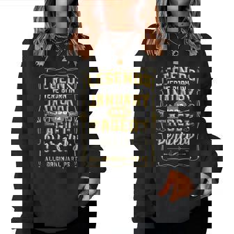 Since January 1982 Legends 40Th Birthday For And Women Women Sweatshirt | Mazezy