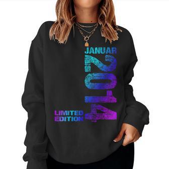 January 2014 Boy Girl 11Th Birthday Limited Edition Sweatshirt Frauen - Geschenkecke