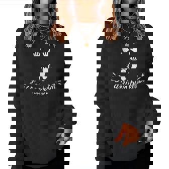J'arrive Bientôt Future Maman Annonce Grossesse Sweat-shirt pour femme - Cadeauxyz