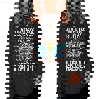 Je M’En Fous Je Suis Une Libellule Sweet Dragonfly Sweat-shirt pour femme - Cadeauxyz
