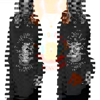 Je Ne Ronfle Pas Je Ronronne Humour Chat Amusant Sweat-shirt pour femme - Cadeauxyz