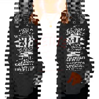 Je Ne Suis Pas Petite Parfaite Present Amusant Sweat-shirt pour femme - Cadeauxyz
