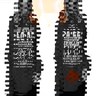 Je Suis Le Beau-Papa D'une Belle Fille Humour Idee Sweat-shirt pour femme - Cadeauxyz