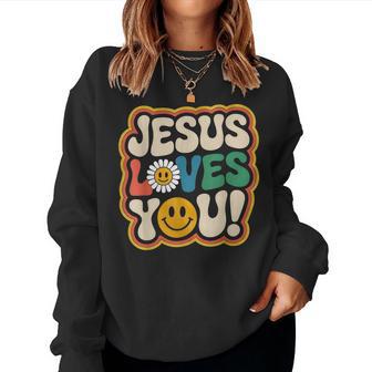 Jesus Loves You Christian Sudadera Mujer - Regaloses