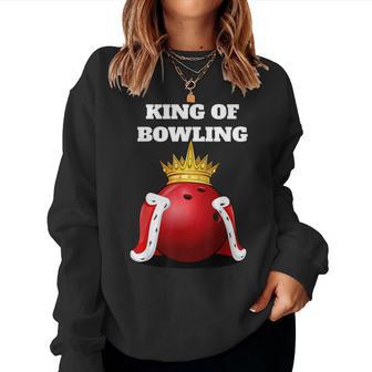 King Of Bowling Bowling Bowling Sweatshirt Frauen - Geschenkecke