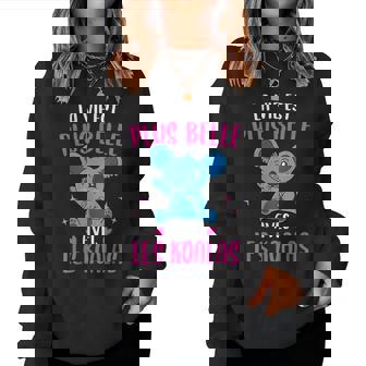 Koala Drole Fille Enfantie Avec Les Koalas Sweat-shirt pour femme - Cadeauxyz