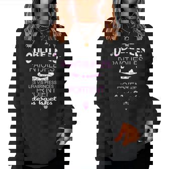 Lesraies Princesses Portent Des Baskets Sweat-shirt pour femme - Cadeauxyz