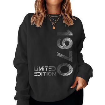 Limited Editionintage 1970 Man Woman 53Rd Birthday Sweatshirt Frauen - Geschenkecke