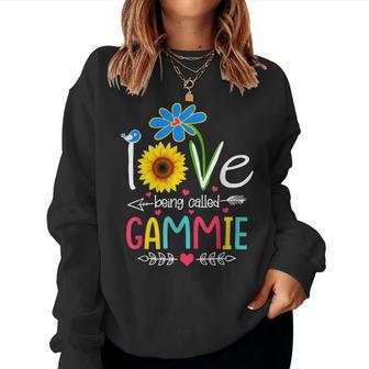 I Love Being Called Gammie Grandma Mother's Day Women Sweatshirt - Thegiftio UK