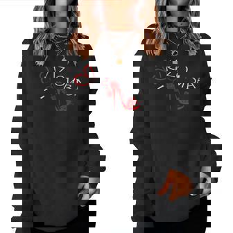 I Love Kizomba S De Baile Para Color Oscuro Cuello Sudadera Mujer - Regaloses