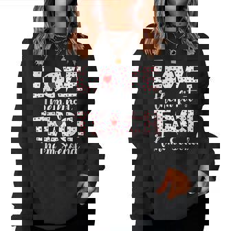 Love Them First Teach Them Second Inspirational Teacher Women Sweatshirt | Mazezy