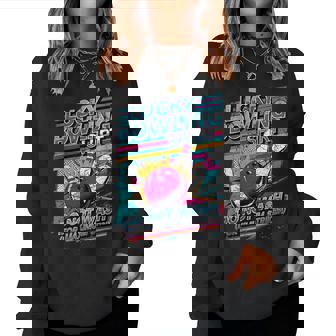 Lucky Bowling Frase Divertida Para Jugadores De Bolos Sudadera Mujer - Regaloses
