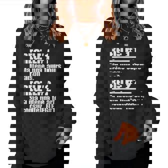 Ma A Toujours Raison Humour Mariage Sweat-shirt pour femme - Cadeauxyz